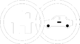 Icons of a house and car, each enclosed in overlapping circles.